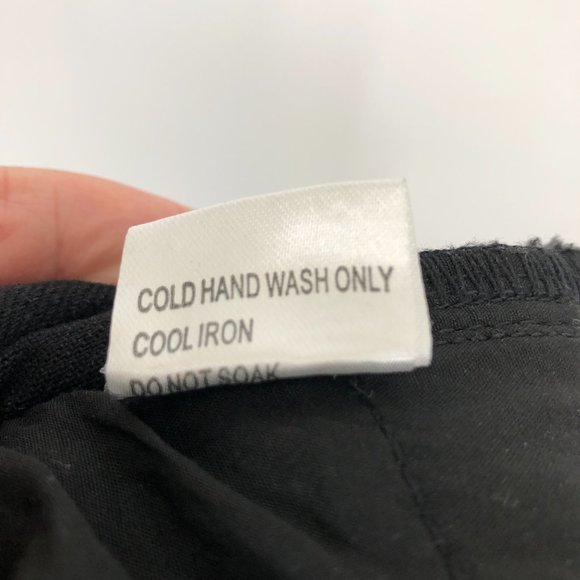 Princess Polly high rise wide leg black jeans - Picture 5 of 7